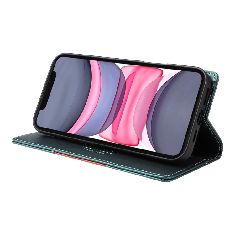 For iPhone 12 GQUTROBE G01 RFID Anti-theft Leather Phone Case