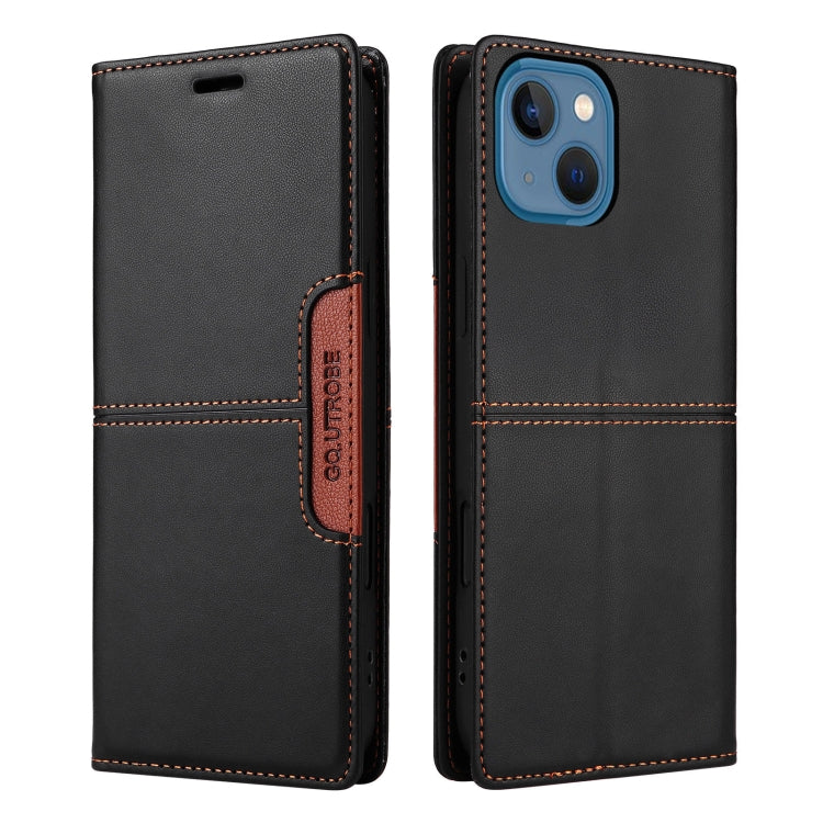 For iPhone 14 / 13 GQUTROBE G01 RFID Anti-theft Leather Phone Case
