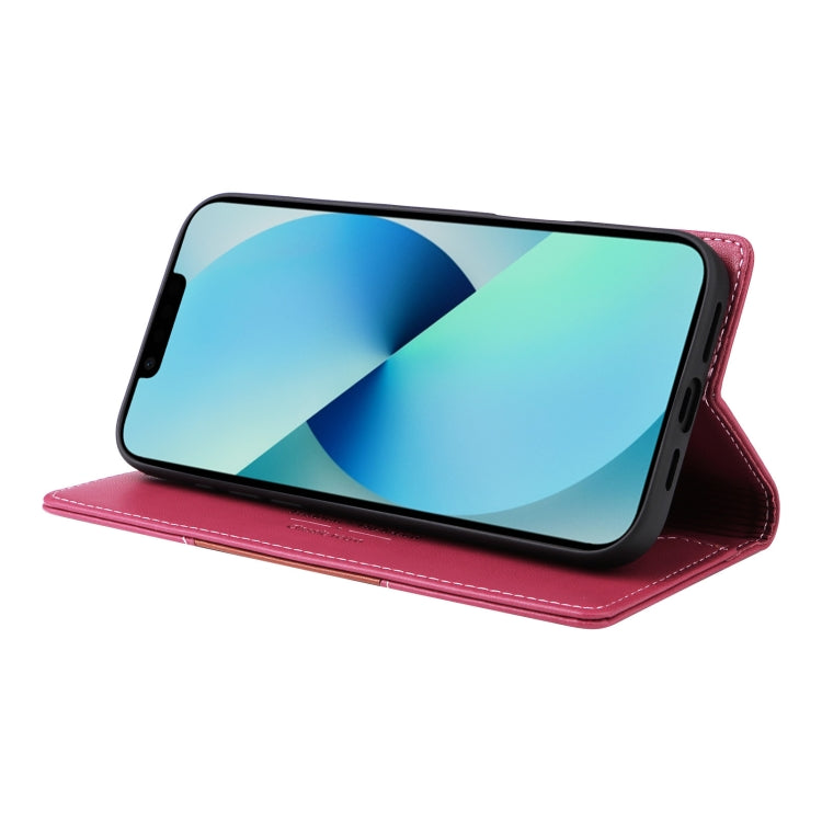 For iPhone 15 Plus / 14 Plus GQUTROBE G01 RFID Anti-theft Leather Phone Case