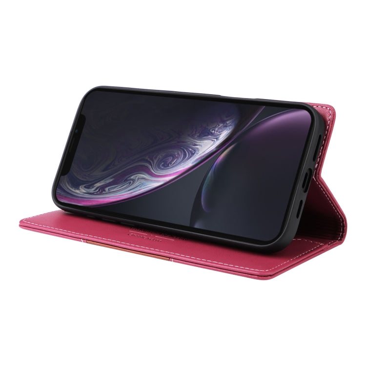 For iPhone XR GQUTROBE G01 RFID Anti-theft Leather Phone Case