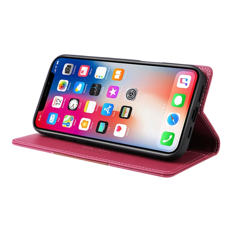 For iPhone XS Max GQUTROBE G01 RFID Anti-theft Leather Phone Case