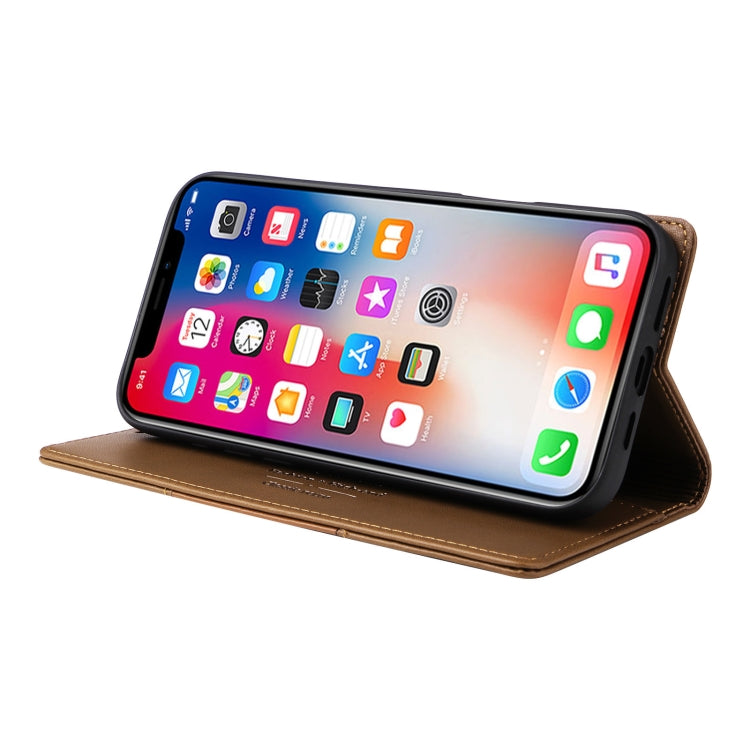 For iPhone XS Max GQUTROBE G01 RFID Anti-theft Leather Phone Case