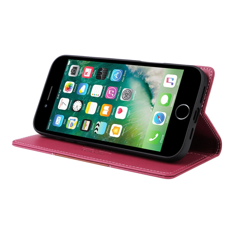 For iPhone 8 Plus / 7 Plus GQUTROBE G01 RFID Anti-theft Leather Phone Case