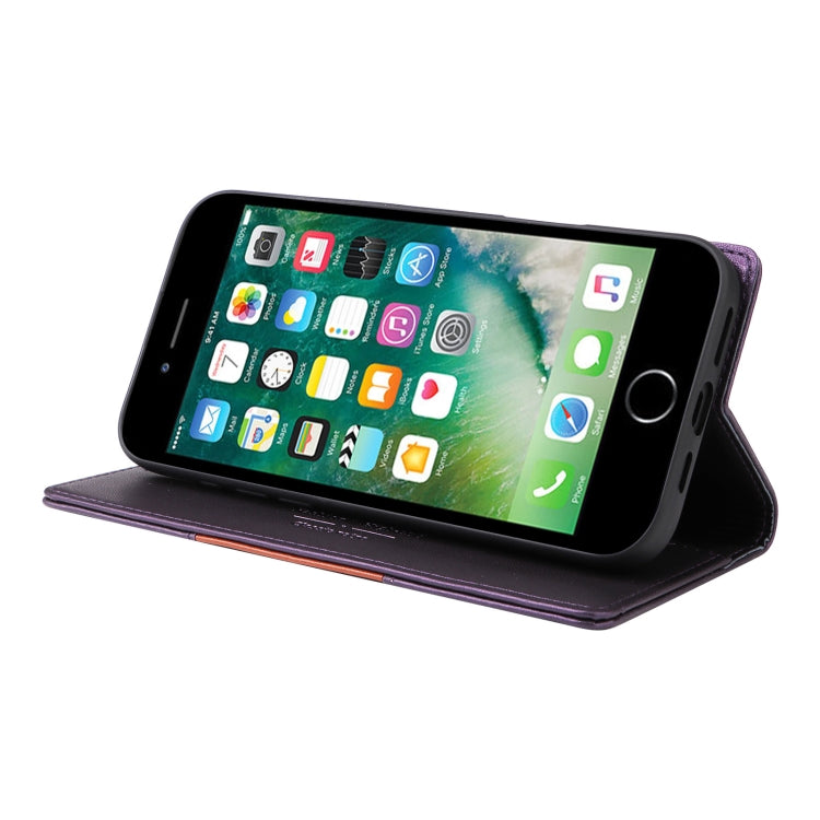 For iPhone 8 Plus / 7 Plus GQUTROBE G01 RFID Anti-theft Leather Phone Case