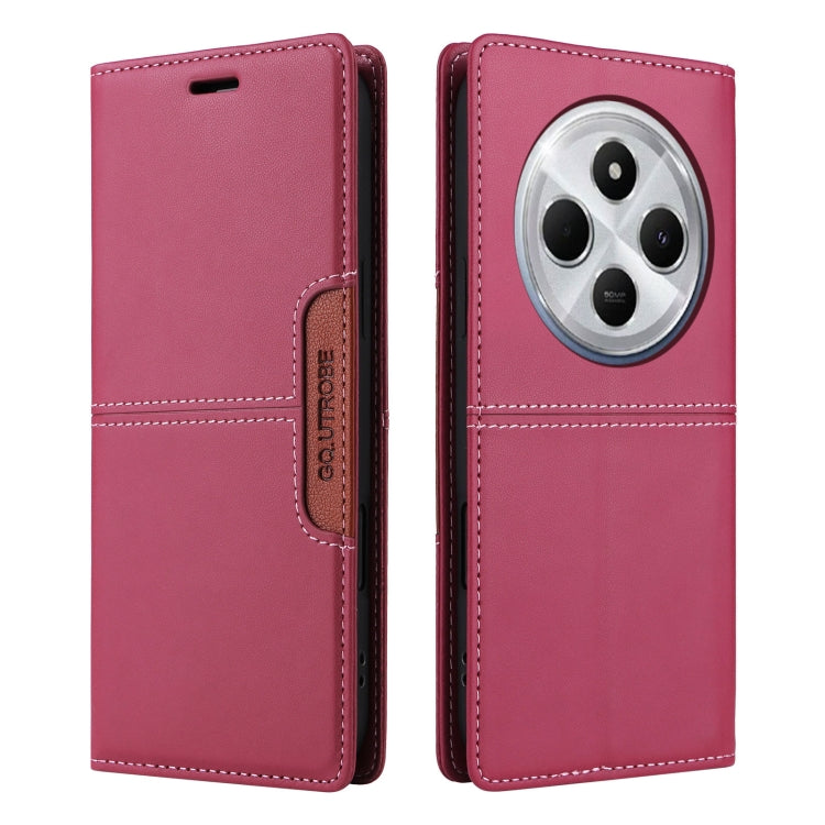 For Redmi 14C GQUTROBE G01 RFID Anti-theft Leather Phone Case