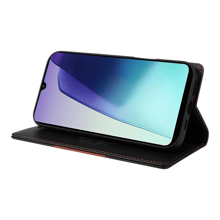 For Redmi 14C GQUTROBE G01 RFID Anti-theft Leather Phone Case