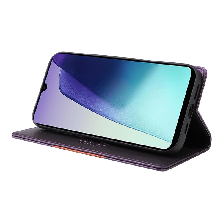 For Redmi 14C GQUTROBE G01 RFID Anti-theft Leather Phone Case