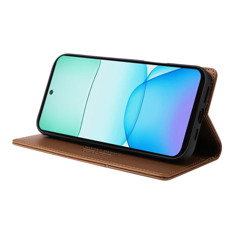 For Redmi 13 4G GQUTROBE G01 RFID Anti-theft Leather Phone Case