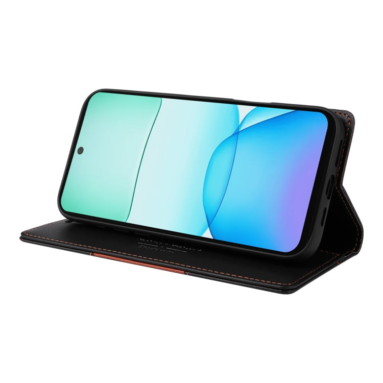 For Redmi 13 4G GQUTROBE G01 RFID Anti-theft Leather Phone Case