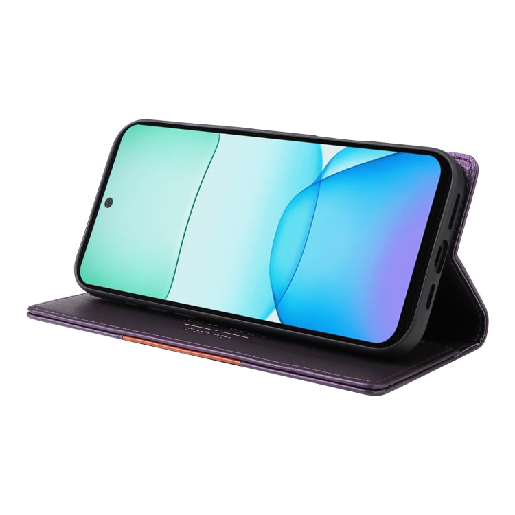 For Redmi 13 4G GQUTROBE G01 RFID Anti-theft Leather Phone Case