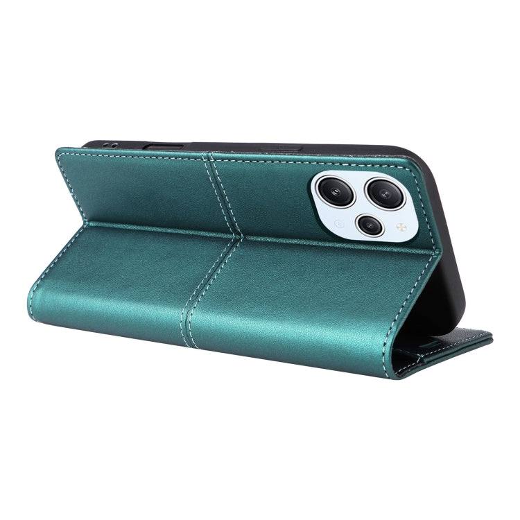 For Redmi 12 4G GQUTROBE G01 RFID Anti-theft Leather Phone Case