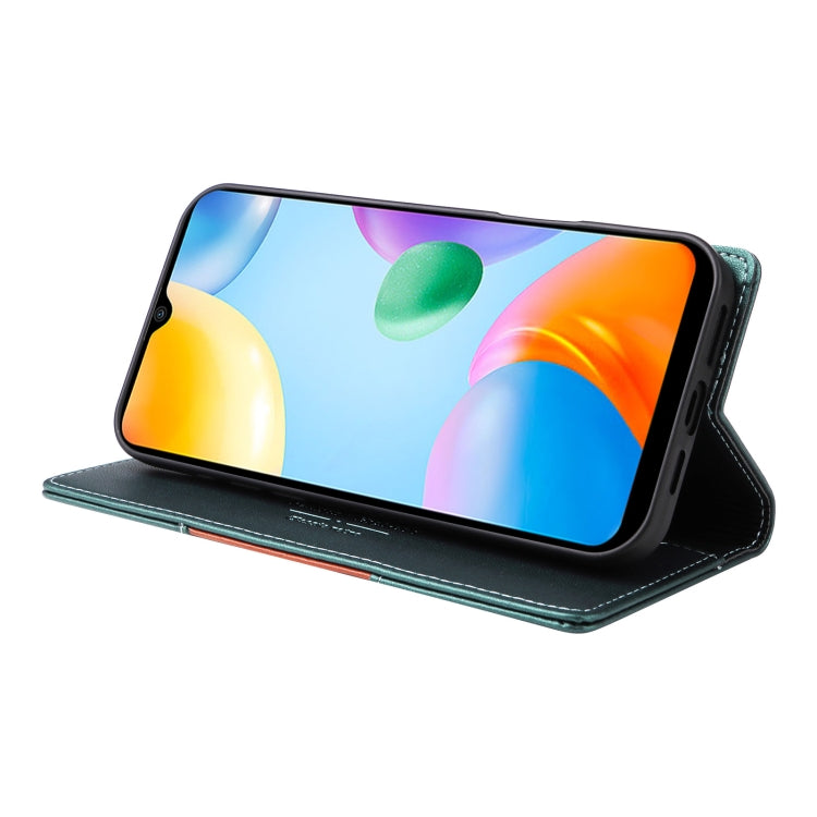For Redmi 10C GQUTROBE G01 RFID Anti-theft Leather Phone Case