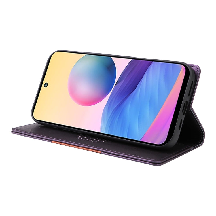 For Redmi Note 10 5G GQUTROBE G01 RFID Anti-theft Leather Phone Case