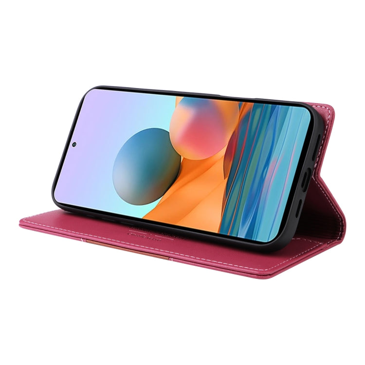 For Redmi Note 10 Pro 4G GQUTROBE G01 RFID Anti-theft Leather Phone Case