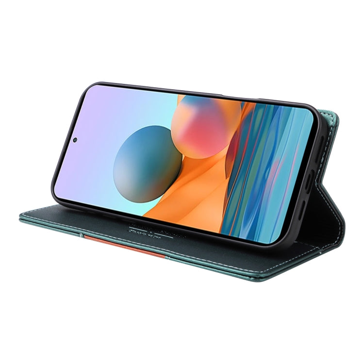 For Redmi Note 10 Pro 4G GQUTROBE G01 RFID Anti-theft Leather Phone Case