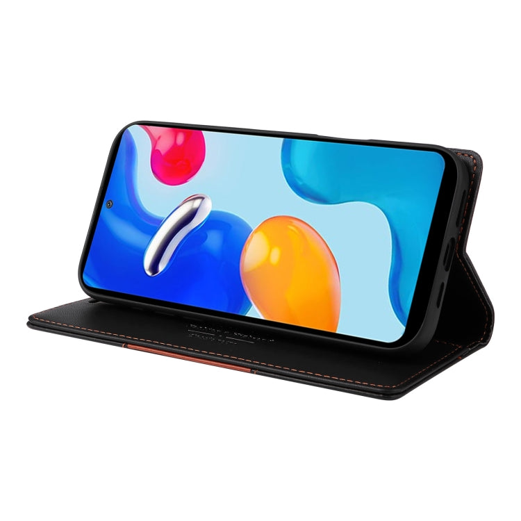 For Redmi Note 11S / 12S GQUTROBE G01 RFID Anti-theft Leather Phone Case