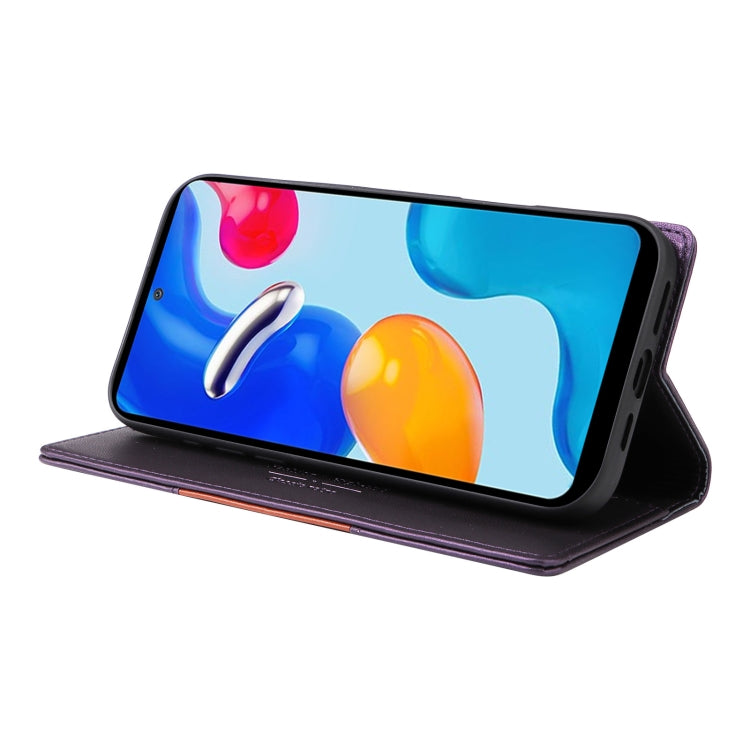 For Redmi Note 11S / 12S GQUTROBE G01 RFID Anti-theft Leather Phone Case