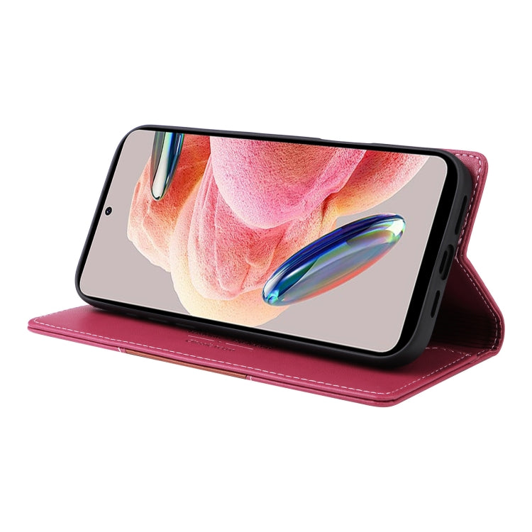 For Redmi Note 12 4G GQUTROBE G01 RFID Anti-theft Leather Phone Case