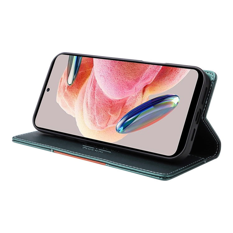 For Redmi Note 12 4G GQUTROBE G01 RFID Anti-theft Leather Phone Case