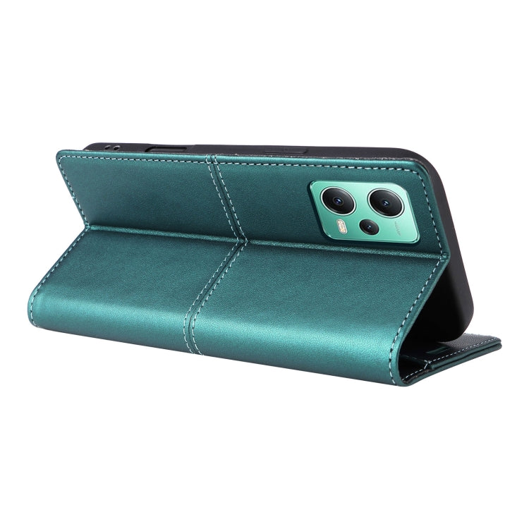 For Redmi Note 12 5G GQUTROBE G01 RFID Anti-theft Leather Phone Case