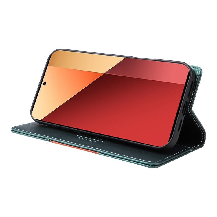 For Redmi Note 13 5G GQUTROBE G01 RFID Anti-theft Leather Phone Case