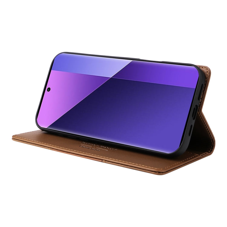 For Redmi Note 13 Pro+ GQUTROBE G01 RFID Anti-theft Leather Phone Case