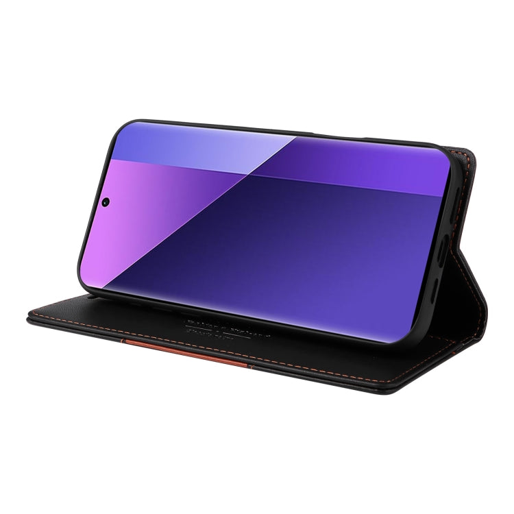For Redmi Note 13 Pro+ GQUTROBE G01 RFID Anti-theft Leather Phone Case