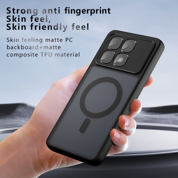 For Redmi K70 Ultra Armor MagSafe PC Hybrid TPU Phone Case - Frosted Black