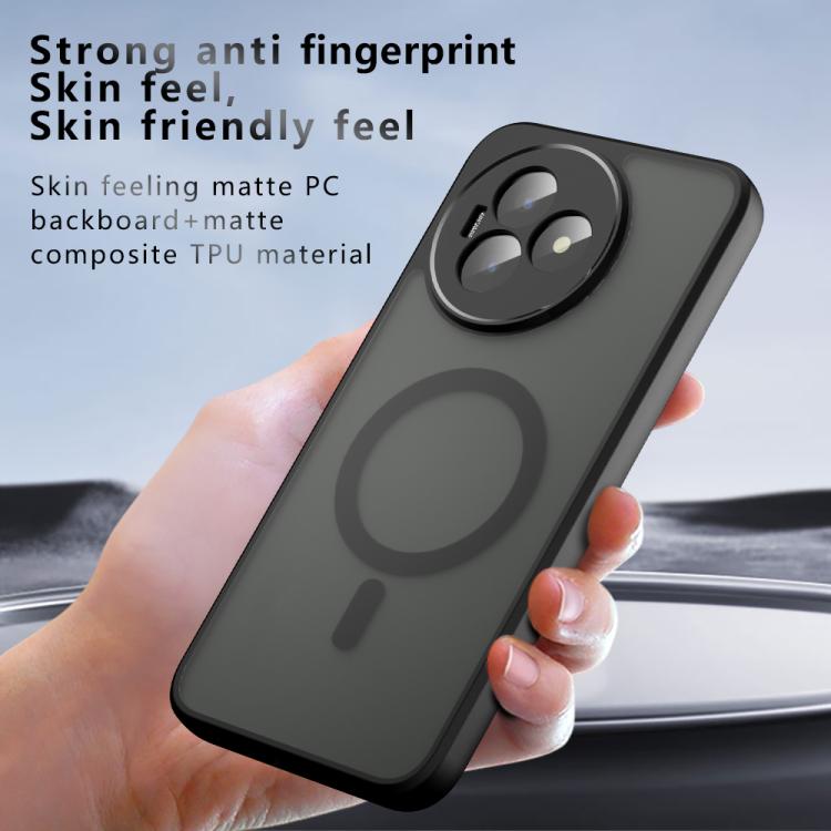 For Redmi K80 Ultra Armor MagSafe PC Hybrid TPU Phone Case - Frosted Black
