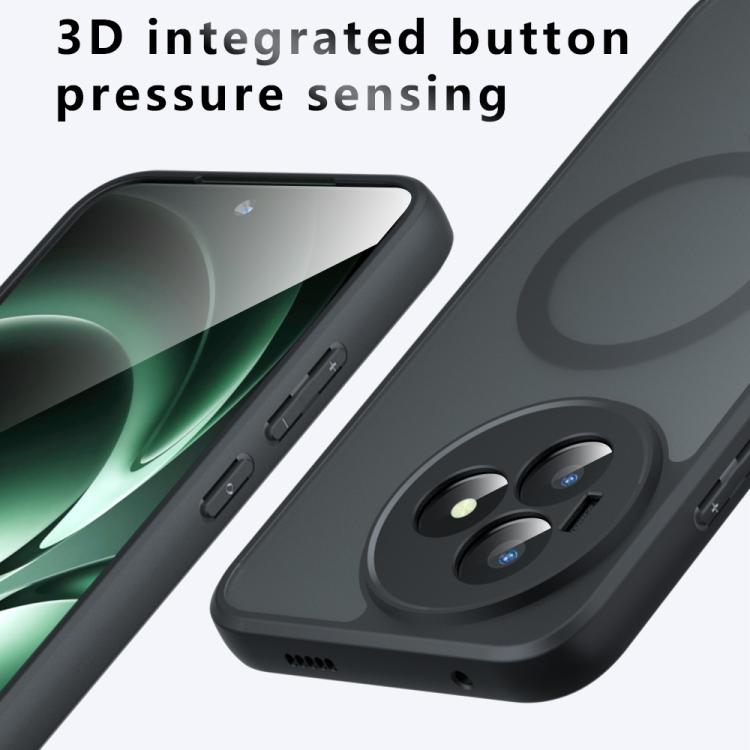 For Redmi K80 Ultra Armor MagSafe PC Hybrid TPU Phone Case - Frosted Black