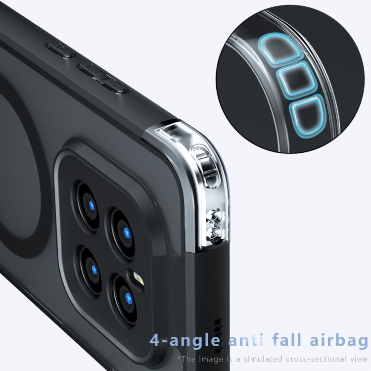 For Honor GT Pro Armor MagSafe PC Hybrid TPU Phone Case - Frosted Black