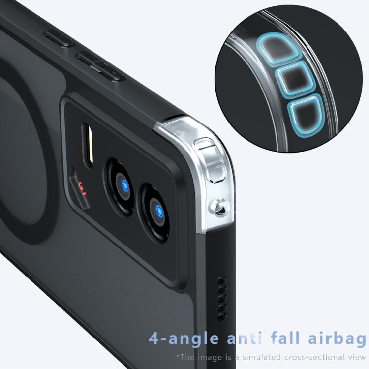 For Honor GT Armor MagSafe PC Hybrid TPU Phone Case - Frosted Black