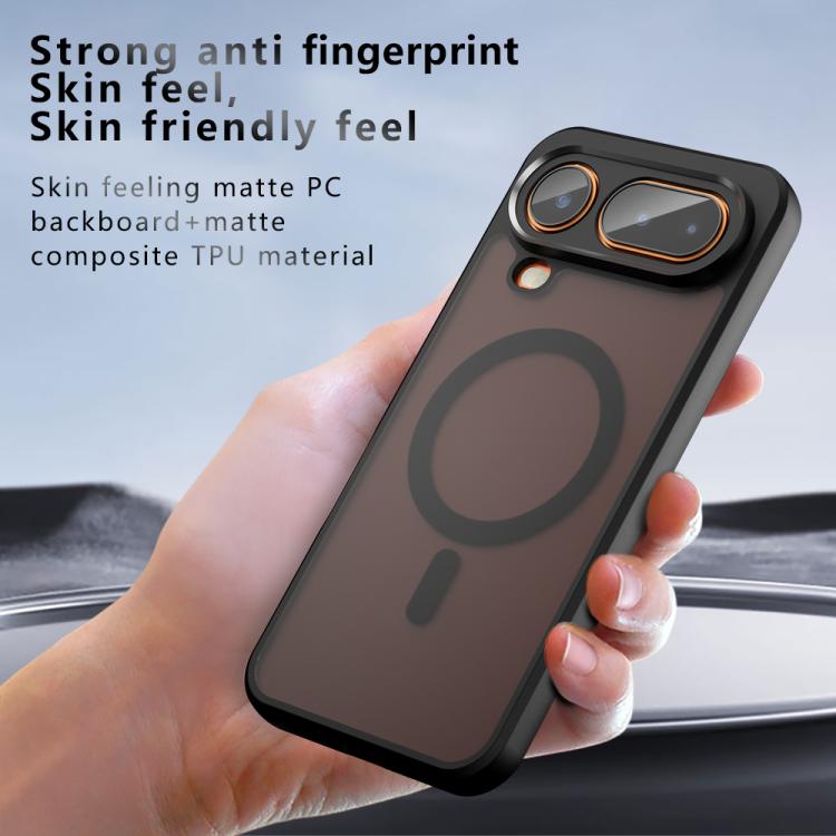 For Honor Magic8 Pro Air 5G Armor MagSafe PC Hybrid TPU Phone Case - Frosted Black