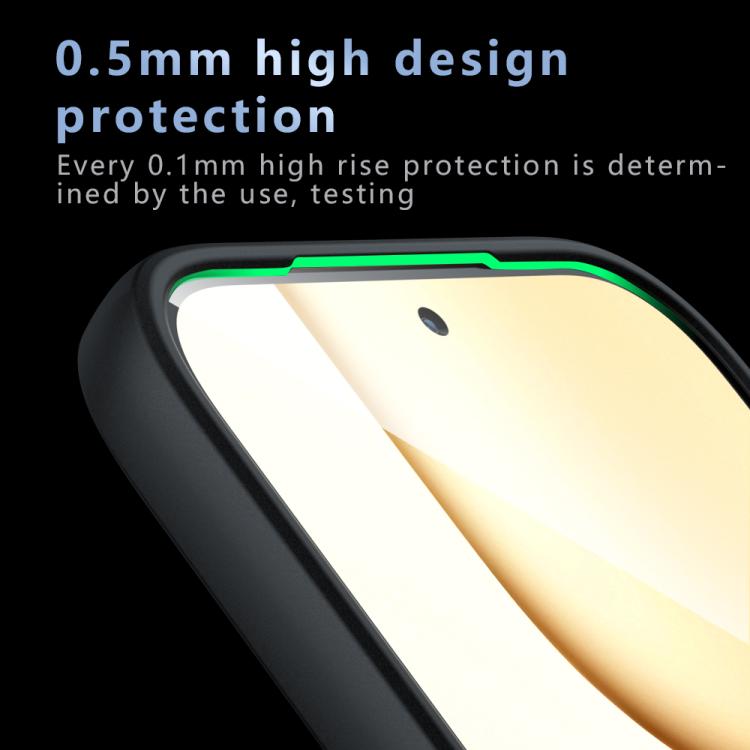 For Honor 600 / 600 Pro Global Armor MagSafe PC Hybrid TPU Phone Case - Frosted Black