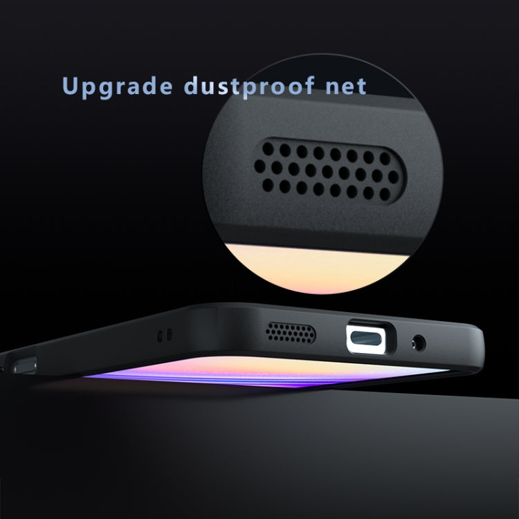 For Samsung Galaxy A36 5G Armor MagSafe PC Hybrid TPU Phone Case - Frosted Black