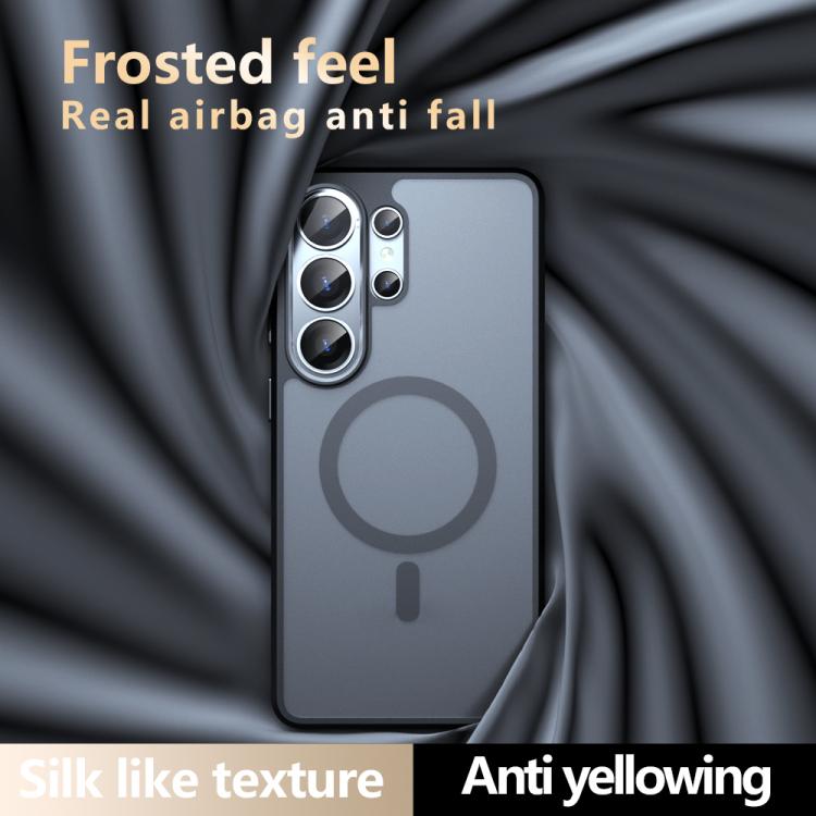 For Samsung Galaxy S26 Ultra 5G Armor MagSafe PC Hybrid TPU Phone Case - Frosted Black
