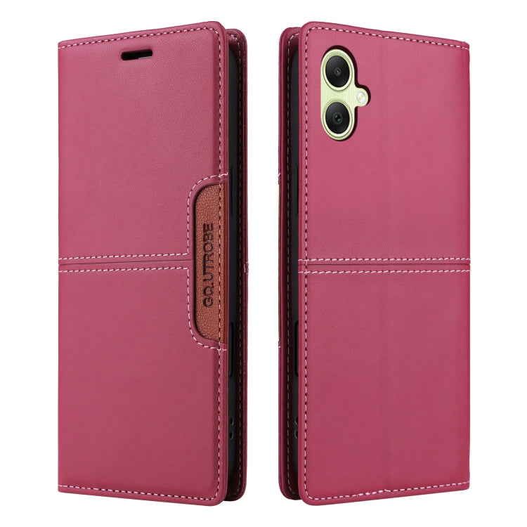 For Samsung Galaxy A05 GQUTROBE G01 RFID Anti-theft Leather Phone Case