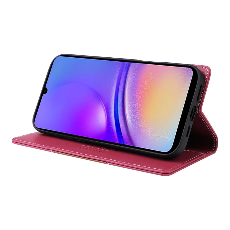 For Samsung Galaxy A05 GQUTROBE G01 RFID Anti-theft Leather Phone Case