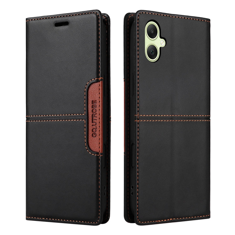 For Samsung Galaxy A05 GQUTROBE G01 RFID Anti-theft Leather Phone Case