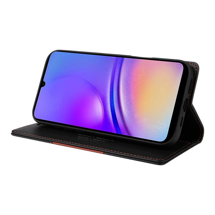 For Samsung Galaxy A05 GQUTROBE G01 RFID Anti-theft Leather Phone Case