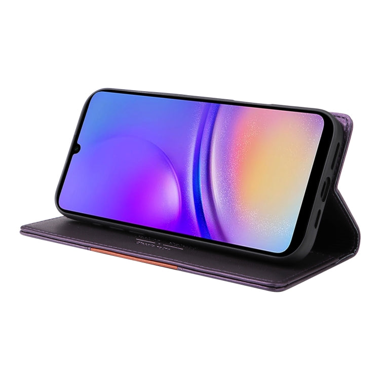 For Samsung Galaxy A05 GQUTROBE G01 RFID Anti-theft Leather Phone Case
