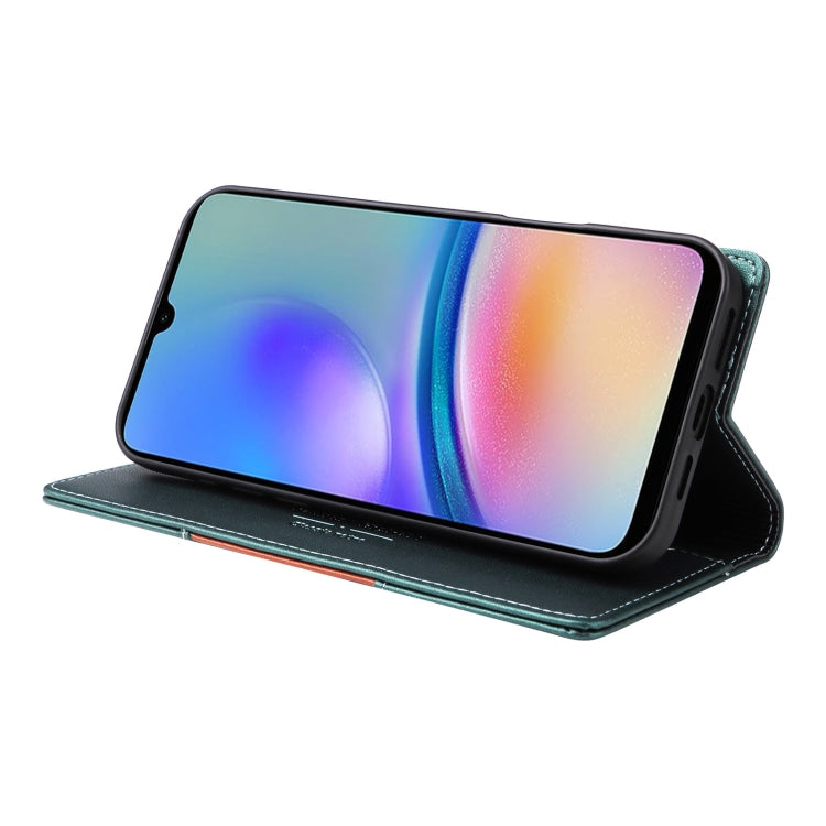 For Samsung Galaxy A05s GQUTROBE G01 RFID Anti-theft Leather Phone Case