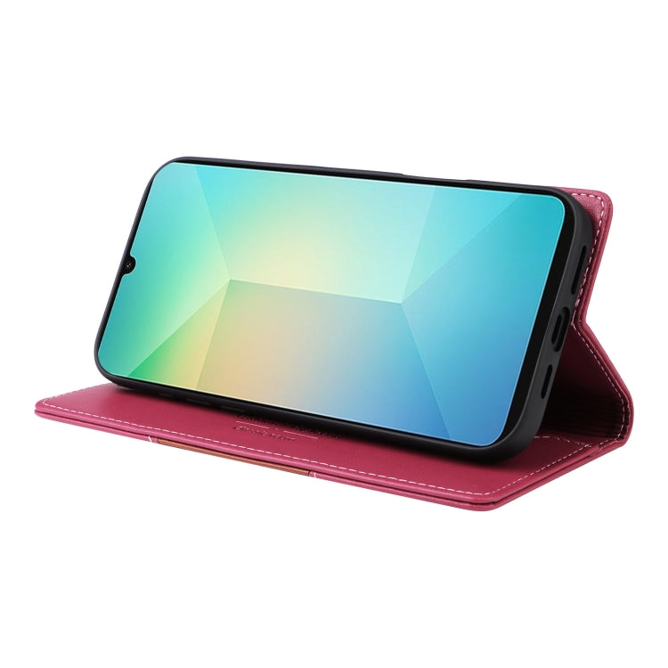 For Samsung Galaxy A06 GQUTROBE G01 RFID Anti-theft Leather Phone Case