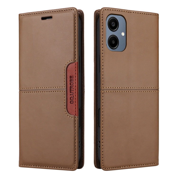 For Samsung Galaxy A06 GQUTROBE G01 RFID Anti-theft Leather Phone Case