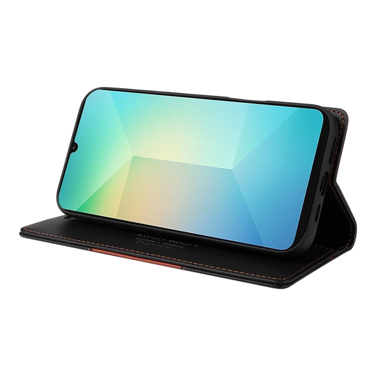 For Samsung Galaxy A06 GQUTROBE G01 RFID Anti-theft Leather Phone Case