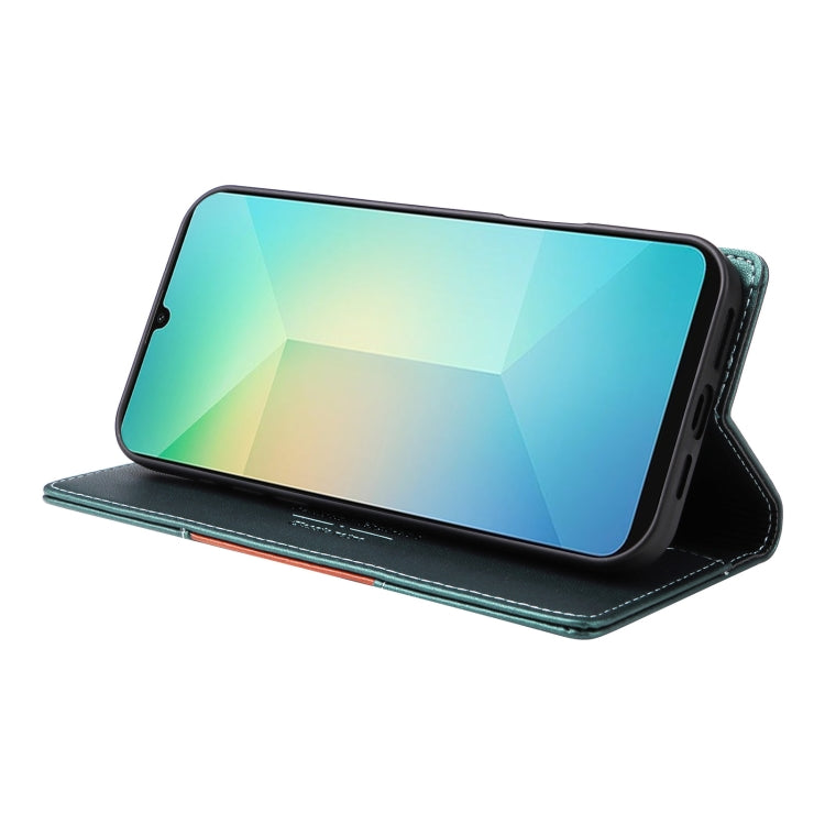 For Samsung Galaxy A06 GQUTROBE G01 RFID Anti-theft Leather Phone Case