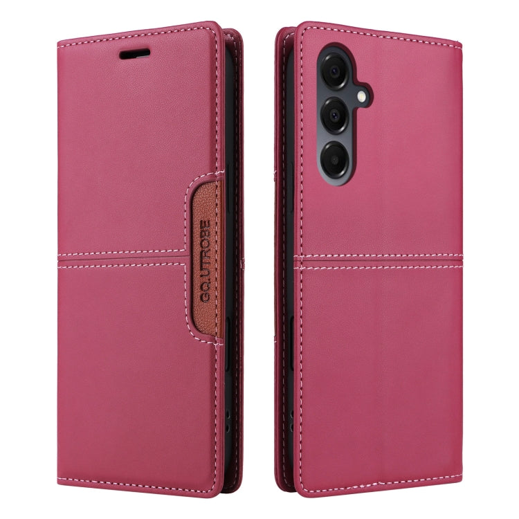 For Samsung Galaxy A16 GQUTROBE G01 RFID Anti-theft Leather Phone Case