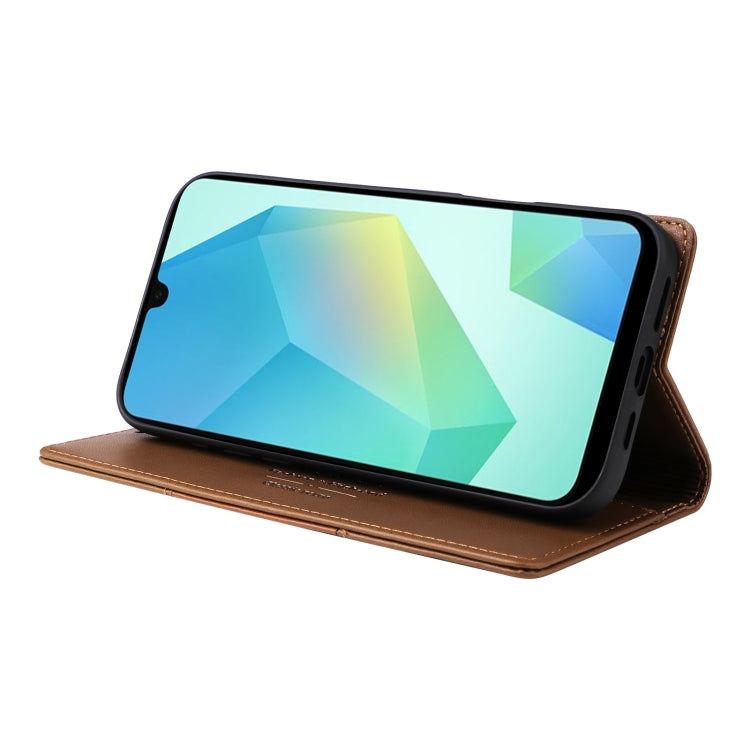 For Samsung Galaxy A16 GQUTROBE G01 RFID Anti-theft Leather Phone Case