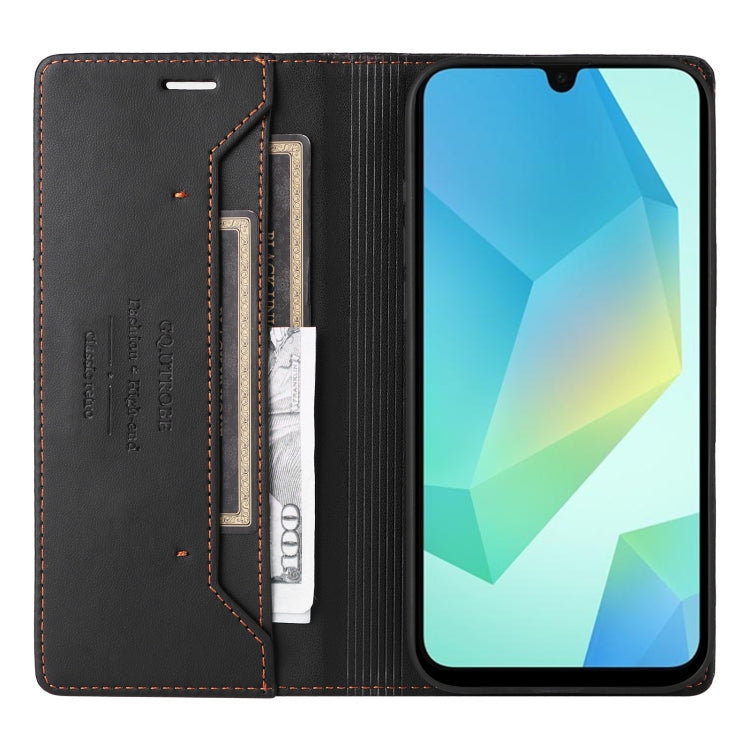 For Samsung Galaxy A16 GQUTROBE G01 RFID Anti-theft Leather Phone Case