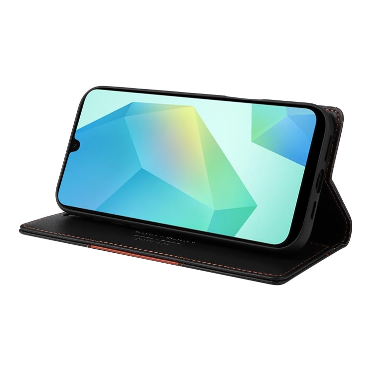 For Samsung Galaxy A16 GQUTROBE G01 RFID Anti-theft Leather Phone Case